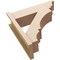 Ekena Millwork 7 1/2-in W x 24-in D x 24-in H Balboa Trad Rough Cedar Woodgrain TimberThane Outlooker, Primed Tan OUTUR075X24X24BOA04RCPR - alternate 5